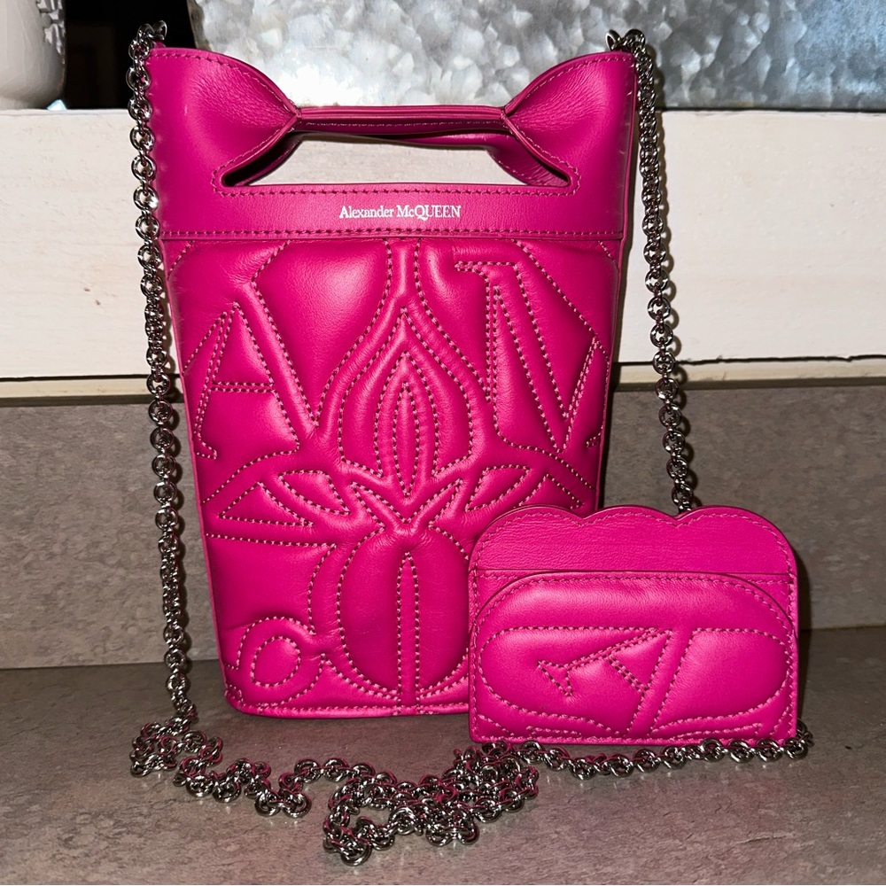 Alexander McQueen Crossbody Bag + Wallet
